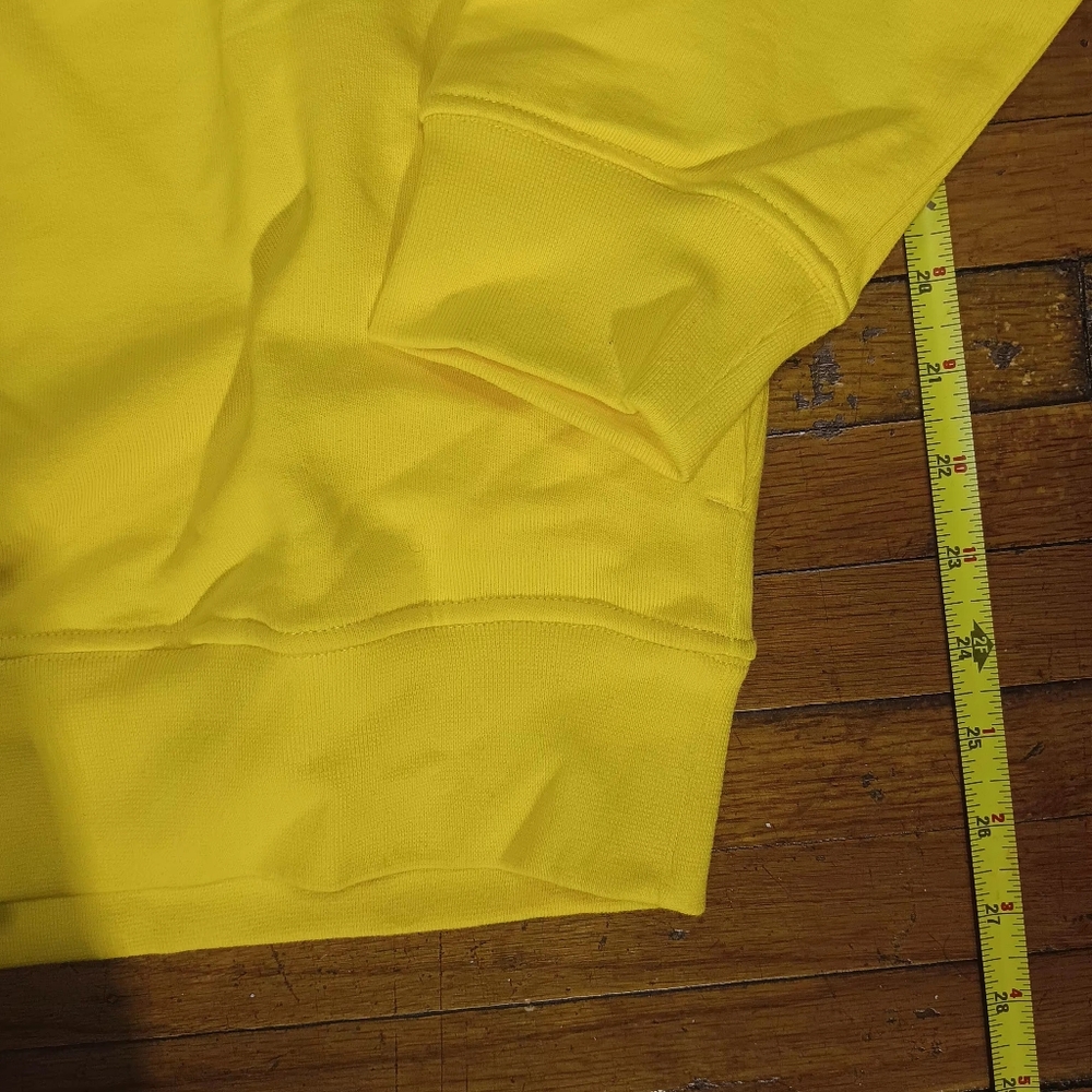 Yellow Diadora Hoodie - Picture 4 of 7
